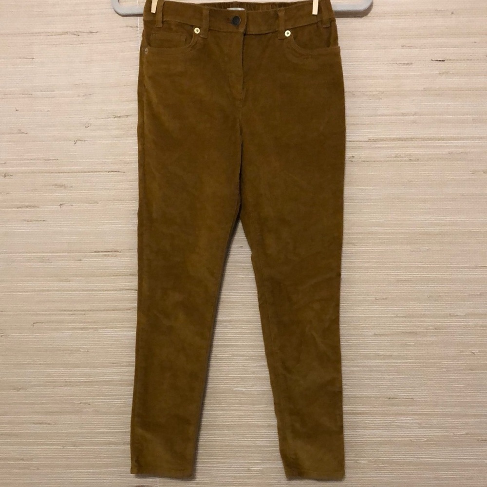 Crewcuts Yellow Orange Corduroy Pants size 12